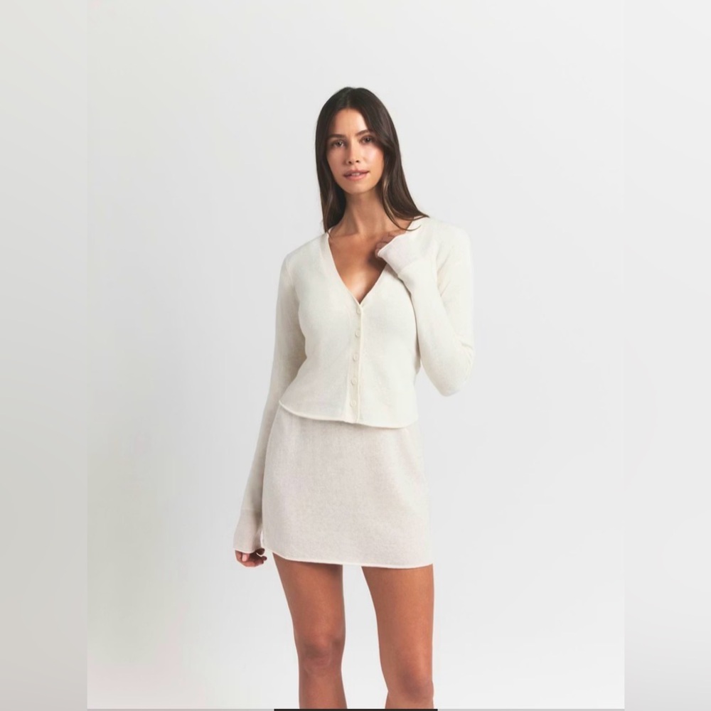 BNWT SKIMS Featherweight Cashmere Cardigan XS